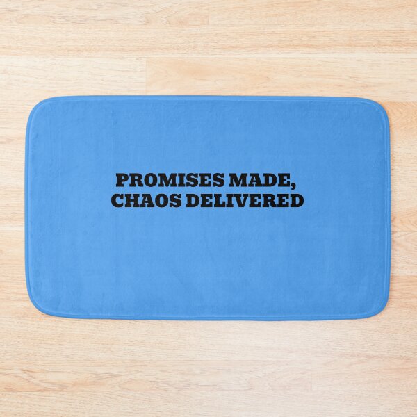 Item preview, Promises Made, Chaos Delivered designed and sold by WakeNBake-Tees.