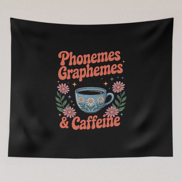 Item preview, Phonemes Graphemes and Caffeine Reading Back to School15  designed and sold by MicanCuteStore.