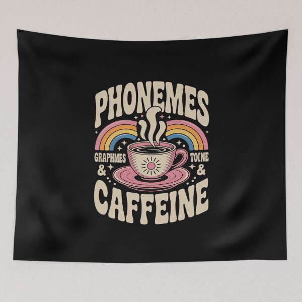 Item preview, Phonemes Graphemes and Caffeine Reading Back to School16  designed and sold by MathisBellanger.