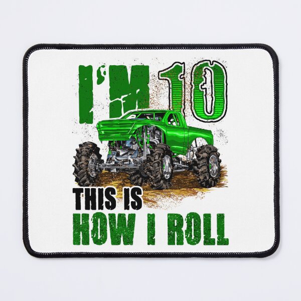 Item preview, I'm 10 This Is How I Roll Monster Truck Birthday designed and sold by JRRTs.
