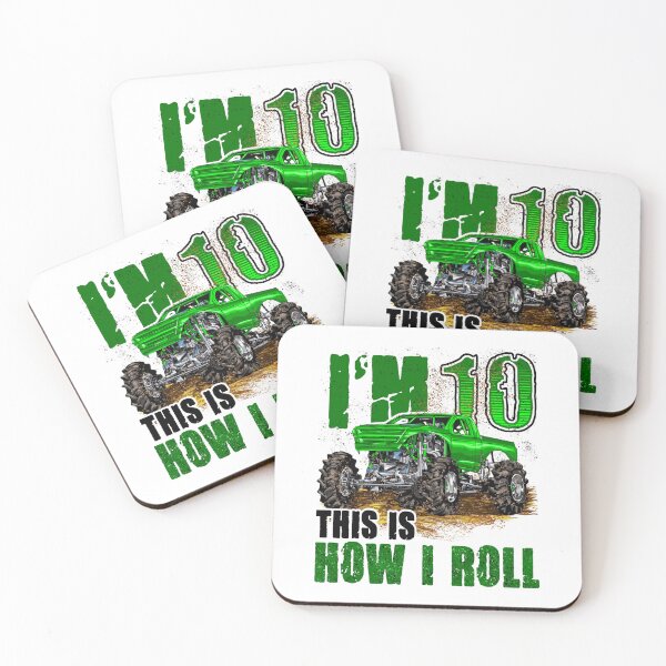 Item preview, I'm 10 This Is How I Roll Monster Truck Birthday designed and sold by JRRTs.