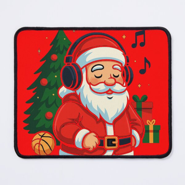 Item preview, Cool DJ Santa Christmas T-Shirt – Funny Music Lover Festive Graphic Tee designed and sold by KDesignCrafts.