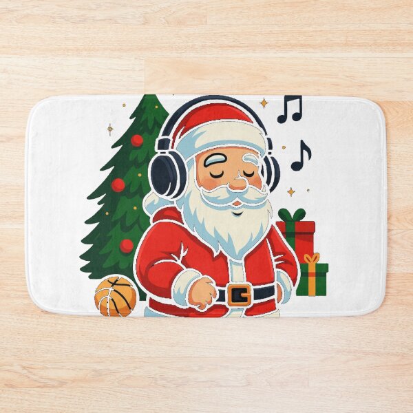Item preview, Cool DJ Santa Christmas T-Shirt – Funny Music Lover Festive Graphic Tee designed and sold by KDesignCrafts.