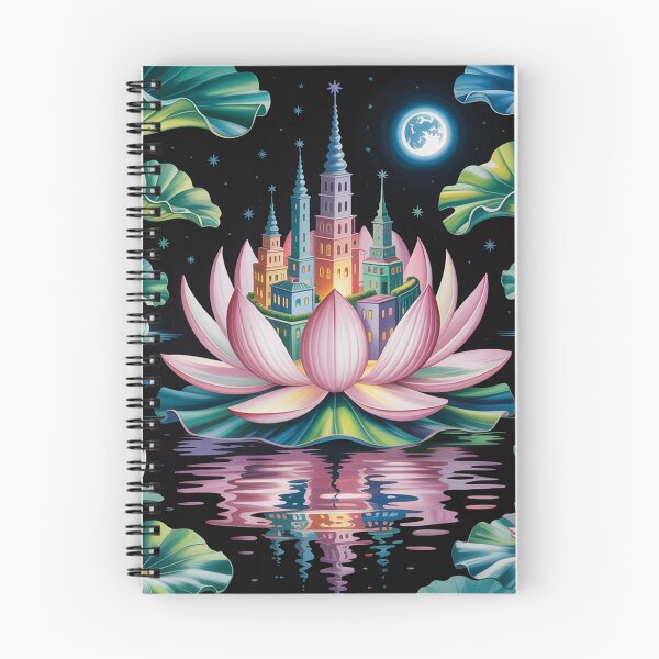 Item preview, A mystical city inside a Lotus flower. designed and sold by Lilashakti ⭐️ ⭐️ ⭐️ ⭐️ ⭐️.
