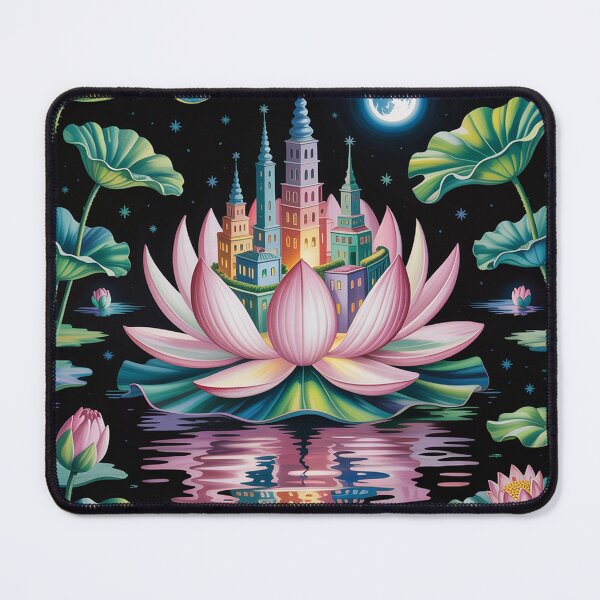 Item preview, A mystical city inside a Lotus flower. designed and sold by Lilashakti ⭐️ ⭐️ ⭐️ ⭐️ ⭐️.