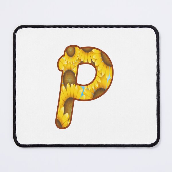 Item preview, Letters, flowers,P designed and sold by Sujinthaiart.