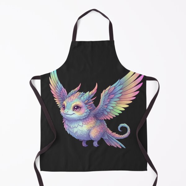 Item preview, Chromatic Finch Dragon: Pastel Rainbow Finch Dragon designed and sold by SebastianSpace.