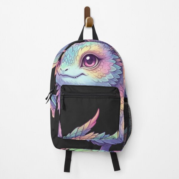 Item preview, Chromatic Finch Dragon: Pastel Rainbow Finch Dragon designed and sold by SebastianSpace.