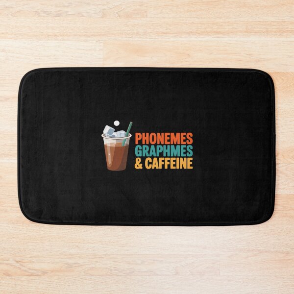 Item preview, Phonemes Graphemes and Caffeine Reading Coffee Teacher  designed and sold by MathisBellanger.