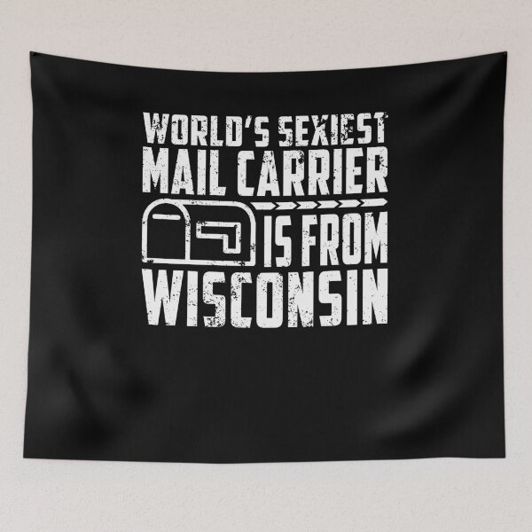 Item preview, Rural Mail Carrier Wisconsin Mail Carrier Christmas designed and sold by shoppzee.