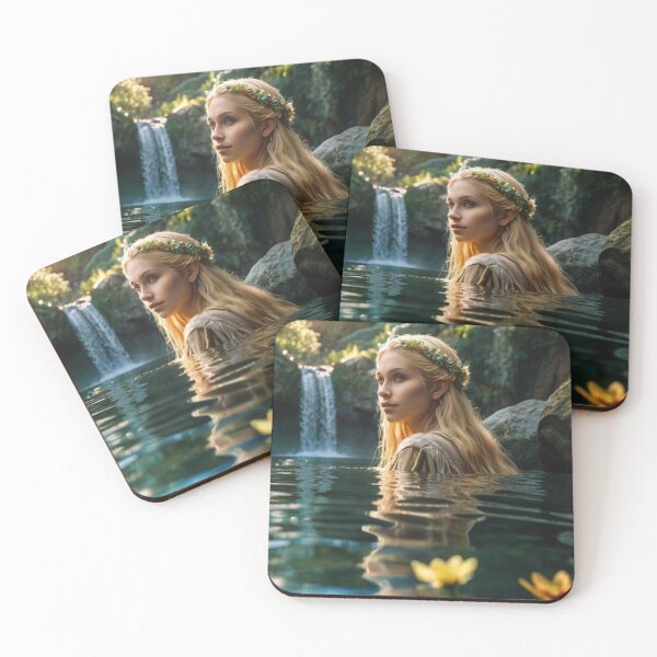 Item preview, Fairytale Forest Pool of the Wild Elf designed and sold by BlareBlare.
