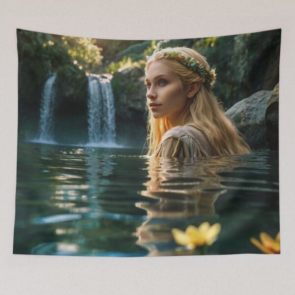 Item preview, Fairytale Forest Pool of the Wild Elf designed and sold by BlareBlare.