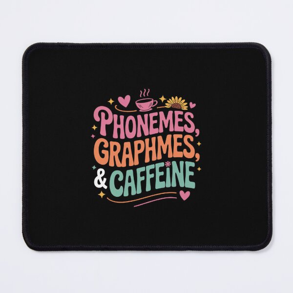 Item preview, Phonemes Graphemes and Caffeine Reading Teacher Coffee 1  designed and sold by MicanCuteStore.