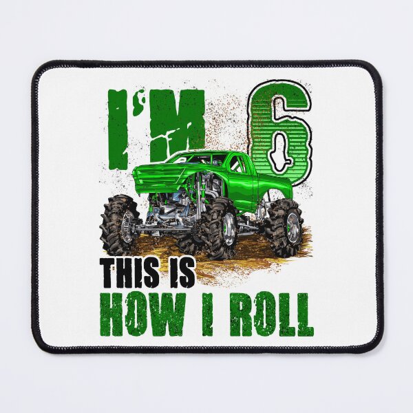 Item preview, I'm 6 This Is How I Roll Monster Truck Birthday designed and sold by JRRTs.