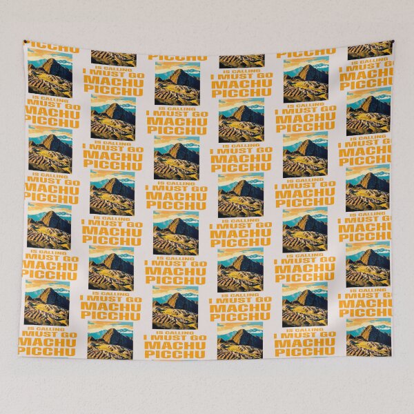 Item preview, Funny Machu Picchu is calling I must go Peruvian souvenir Inca trail Cusco designed and sold by erozzz.
