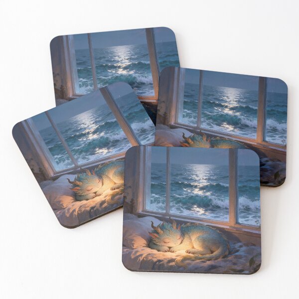 Item preview, Moonlight Beast - Quiet Night designed and sold by KAMOCHI Art.