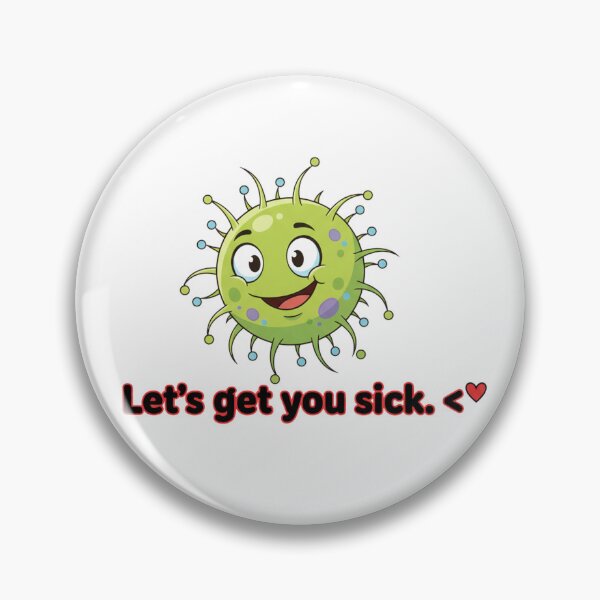 Item preview, Cute Germ Let's Get You Sick T-Shirt | Funny Microbiologist Gift | Sarcastic Science Nerd Humor designed and sold by LoupeRout.