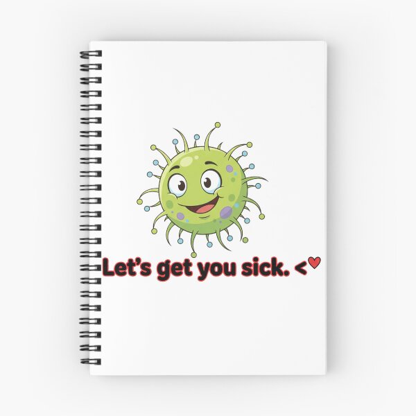 Item preview, Cute Germ Let's Get You Sick T-Shirt | Funny Microbiologist Gift | Sarcastic Science Nerd Humor designed and sold by LoupeRout.
