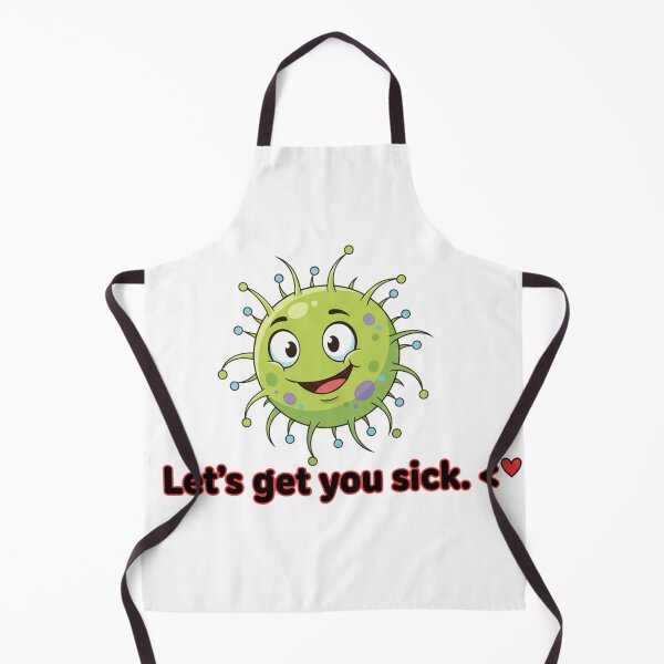 Item preview, Cute Germ Let's Get You Sick T-Shirt | Funny Microbiologist Gift | Sarcastic Science Nerd Humor designed and sold by LoupeRout.