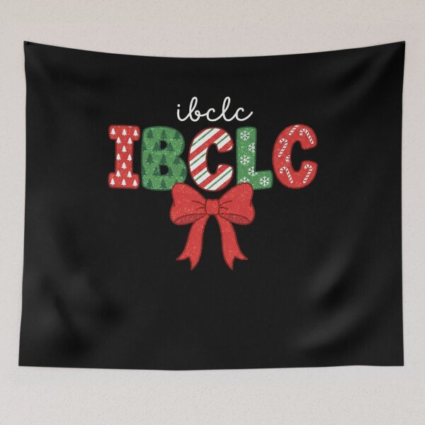 Item preview, IBCLC Christmas Lactation Consultant Holiday Design designed and sold by FreshVibe Prints.
