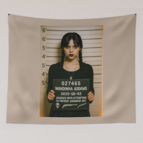 Item preview, Wandinha Addams designed and sold by GorArt1.