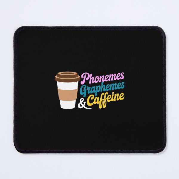 Item preview, Phonemes Graphemes and Caffeine Reading Teacher Coffee1  designed and sold by MicanCuteStore.