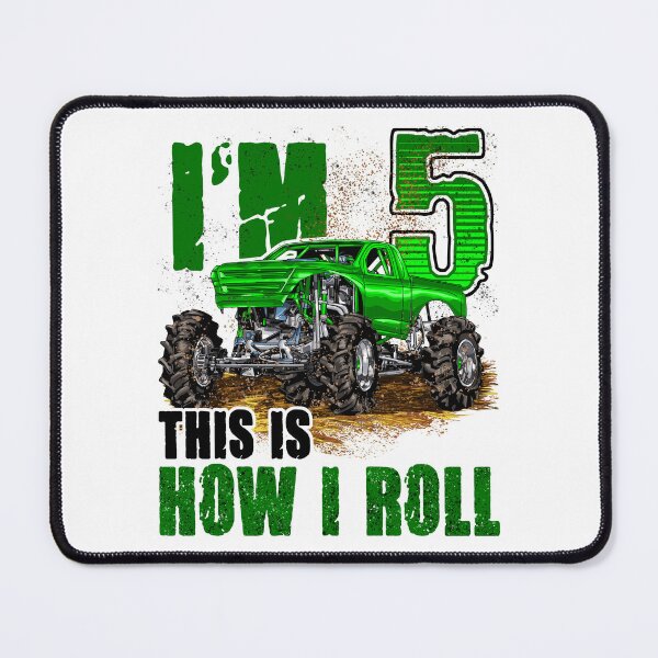 Item preview, I'm 5 This Is How I Roll Monster Truck Birthday designed and sold by JRRTs.