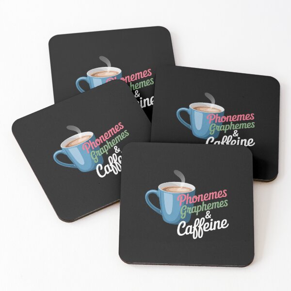 Item preview, Phonemes Graphemes and Caffeine Reading Teacher Coffee2  designed and sold by MicanCuteStore.