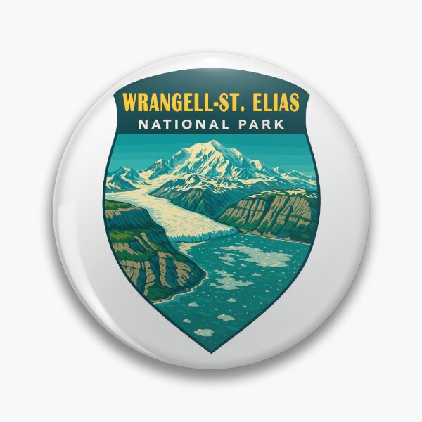 Item preview, Wrangell–St. Elias Alaska Mountain Sticker designed and sold by Ismeal Von.