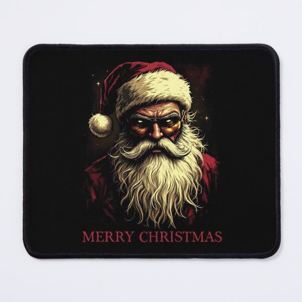 Item preview, Rock Raster Santa, designed for black fabrics designed and sold by SteadyRolling.