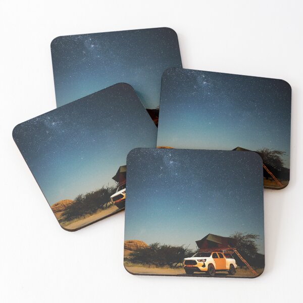 Item preview, Starry sky in Namibia, wild camp in the savannah. Original photography designed and sold by studio838.