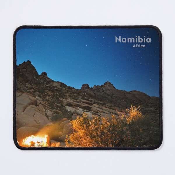 Item preview, Starry sky in Namibia, wild camp in the savannah. Original photography designed and sold by studio838.