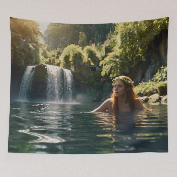 Item preview, Nature’s Hidden Cascade of the River Elf designed and sold by BlareBlare.