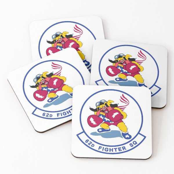 Item preview, 62d Fighter Squadron Boxers Patch designed and sold by CharlieDesings.
