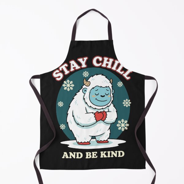 Item preview, Stay Chill and Be Kind" Cute Yeti Inspirational T-Shirt designed and sold by artistastshirt.