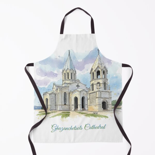 Item preview, Ghazanchetsots Cathedral Armenia | Shushi Armenian Church Architecture Art designed and sold by NareArt.