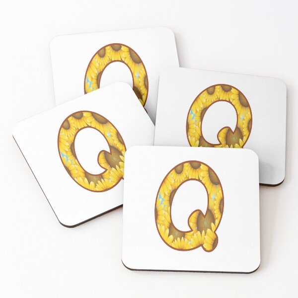 Item preview, Letters, flowers,Q designed and sold by Sujinthaiart.