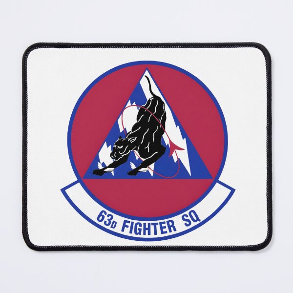 Item preview, 63d Fighter Squadron Panthers Patch designed and sold by CharlieDesings.