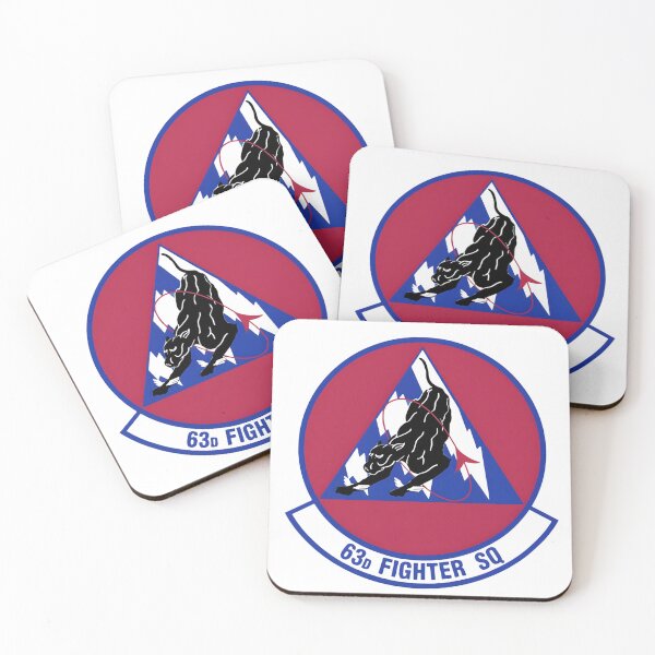 Item preview, 63d Fighter Squadron Panthers Patch designed and sold by CharlieDesings.