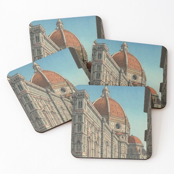 Item preview, Cathedral of Santa Maria del Fiore Japanese Woodblock Print designed and sold by Takeda-art.