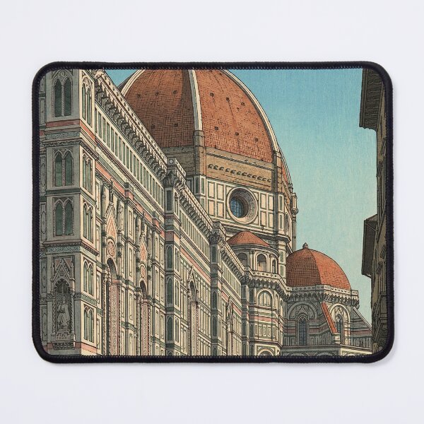 Item preview, Cathedral of Santa Maria del Fiore Japanese Woodblock Print designed and sold by Takeda-art.