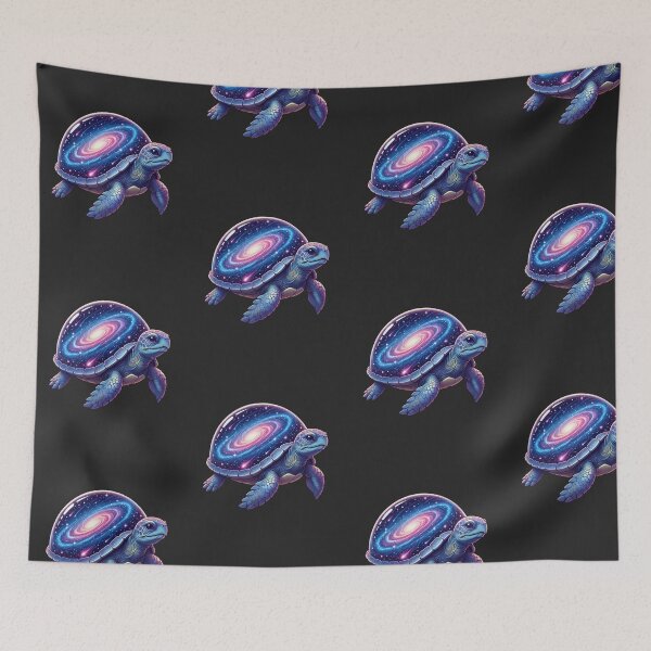 Item preview, Moon Glass Turtle: Sapphire Galaxy Shell Mystical Turtle Creature designed and sold by SebastianSpace.
