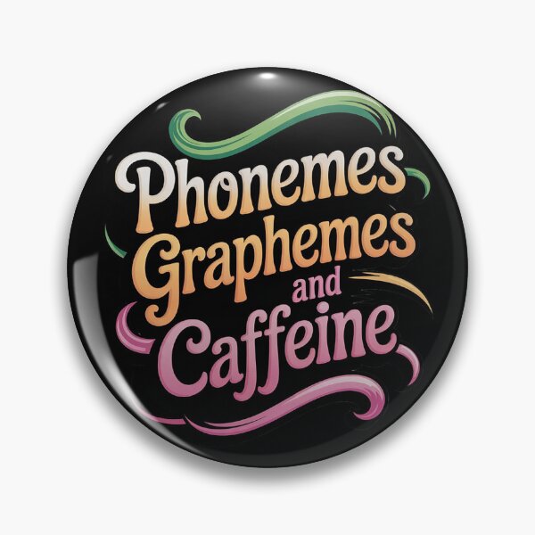 Item preview, Phonemes Graphemes and Caffeine Teacher Reading  designed and sold by lilLilaBatArt.