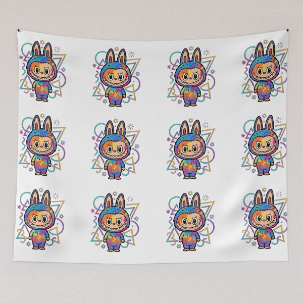 Item preview,  labubu, cute adorable labubu doll with vibrant colors designed and sold by nicnacc.