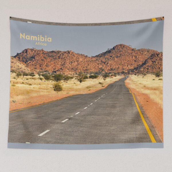Item preview, African road, Namibia, Africa. Original photography designed and sold by studio838.