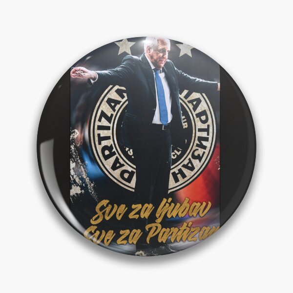 Item preview, Željko Obradović, Partizan, - basketball club Partizan -Партизан,- Жоц -, Жељко designed and sold by SLAVIC WORLD.