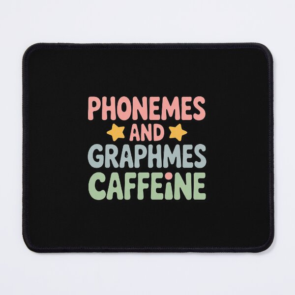 Item preview, Phonemes Graphemes and Caffeine Teacher Reading3  designed and sold by lilLilaBatArt.