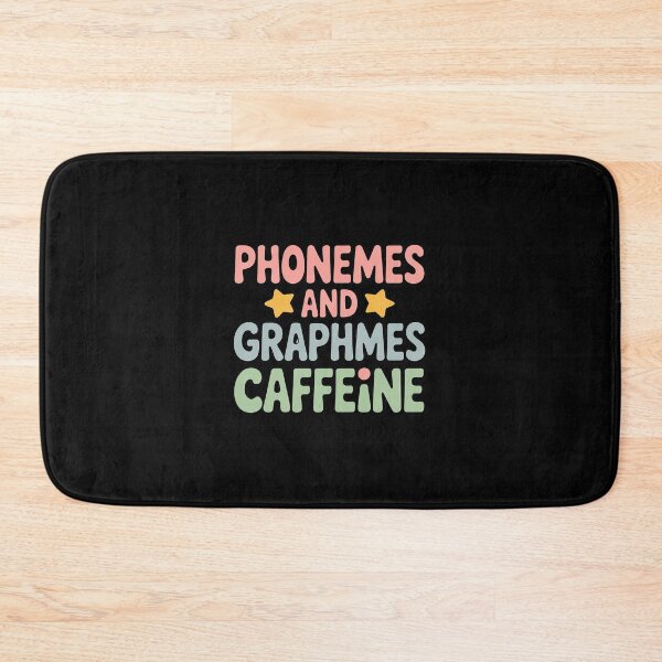 Item preview, Phonemes Graphemes and Caffeine Teacher Reading3  designed and sold by lilLilaBatArt.