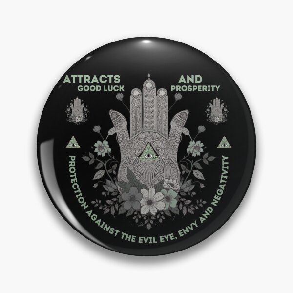 Item preview, Mystic Hamsa of Protection and Positive Energy designed and sold by JuanaDesigns.