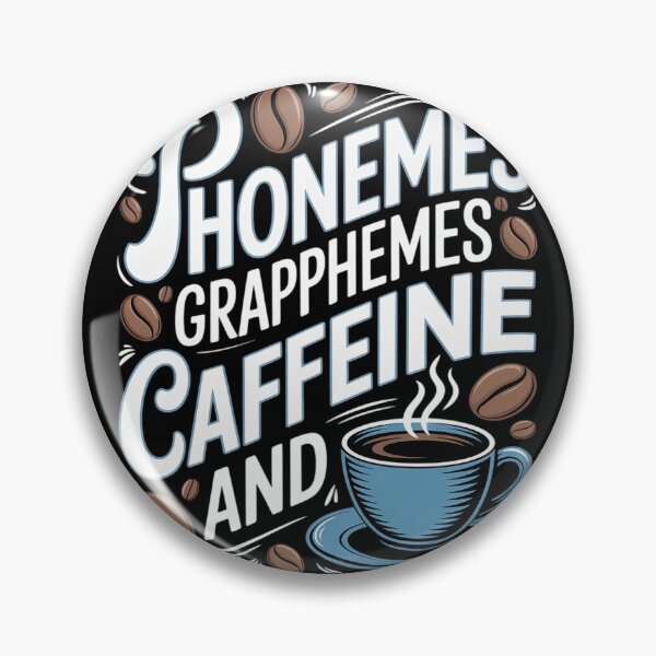Item preview, Phonemes Graphemes and Caffeine Teacher Reading34  designed and sold by lilLilaBatArt.